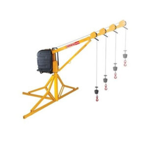 Dispositivo de elevação com lança extensível